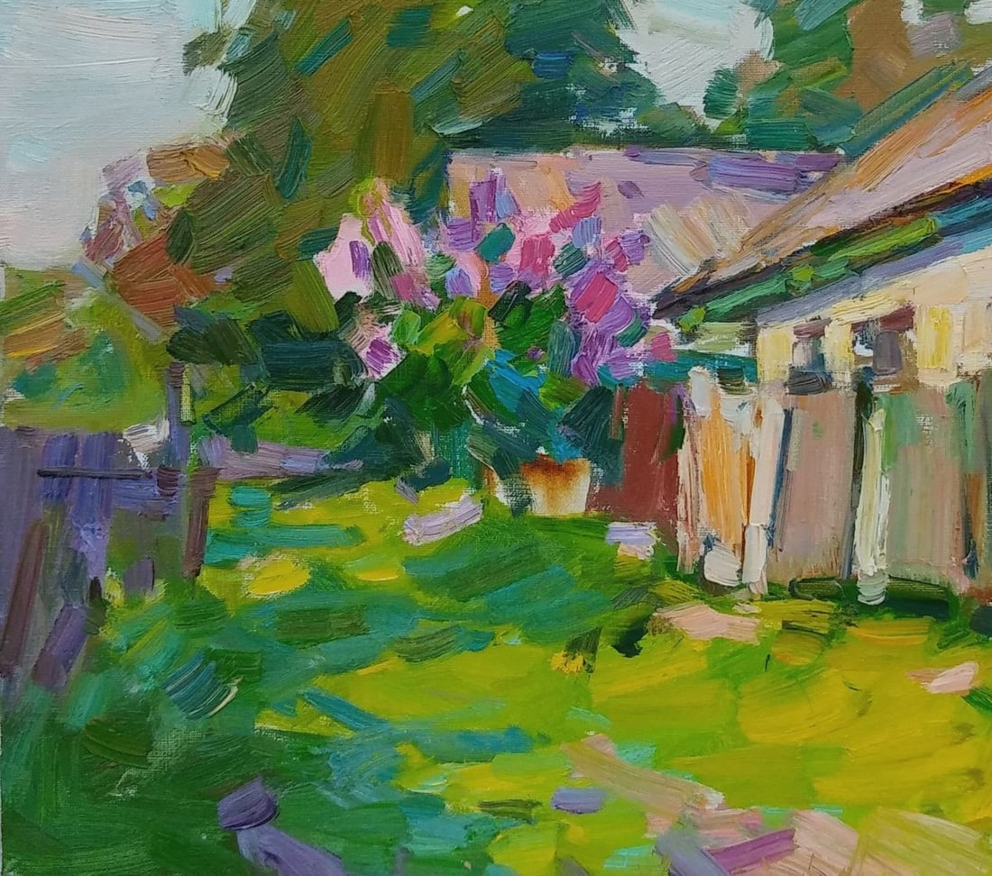 Oil painting May Tepeta Miacheslav - 4