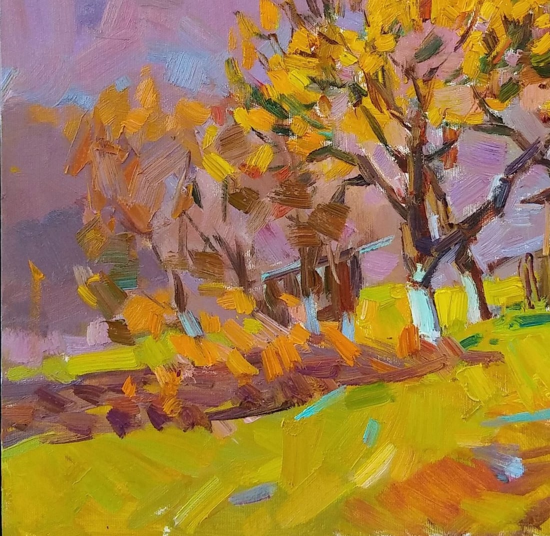 Oil painting A house in the mountains Tepeta Miacheslav - 2