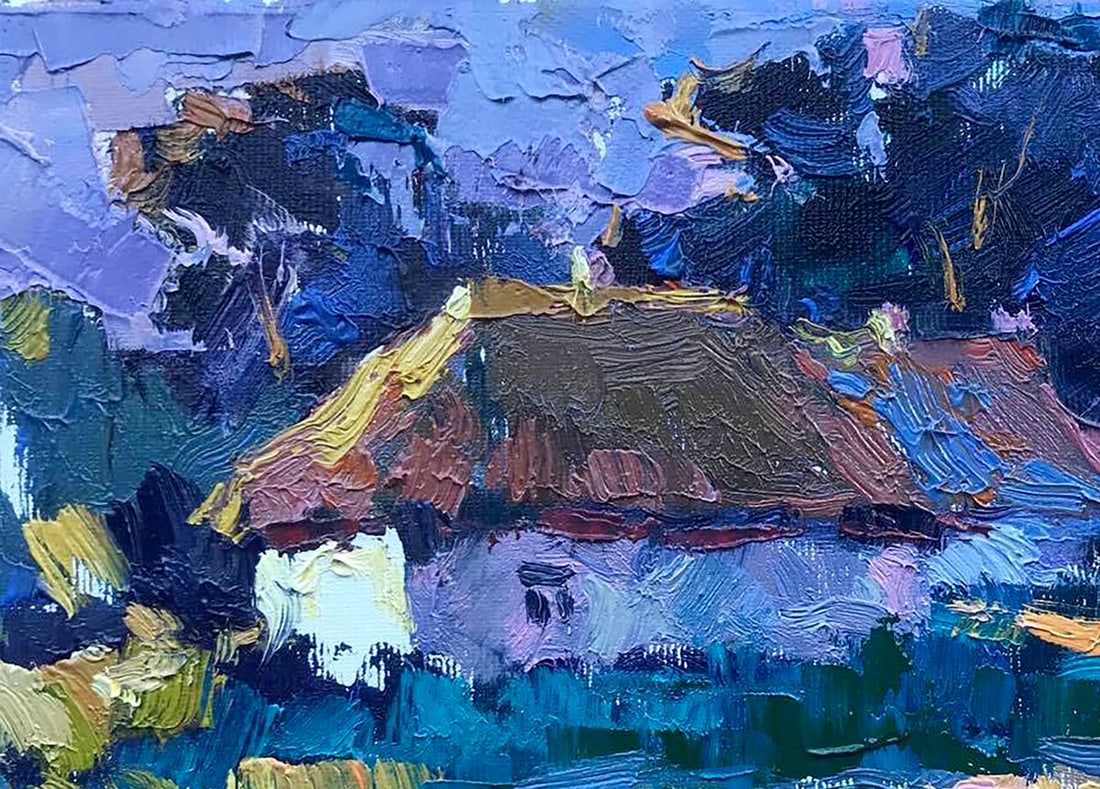 Oil painting Memory Oksana Ivanyuk - 2