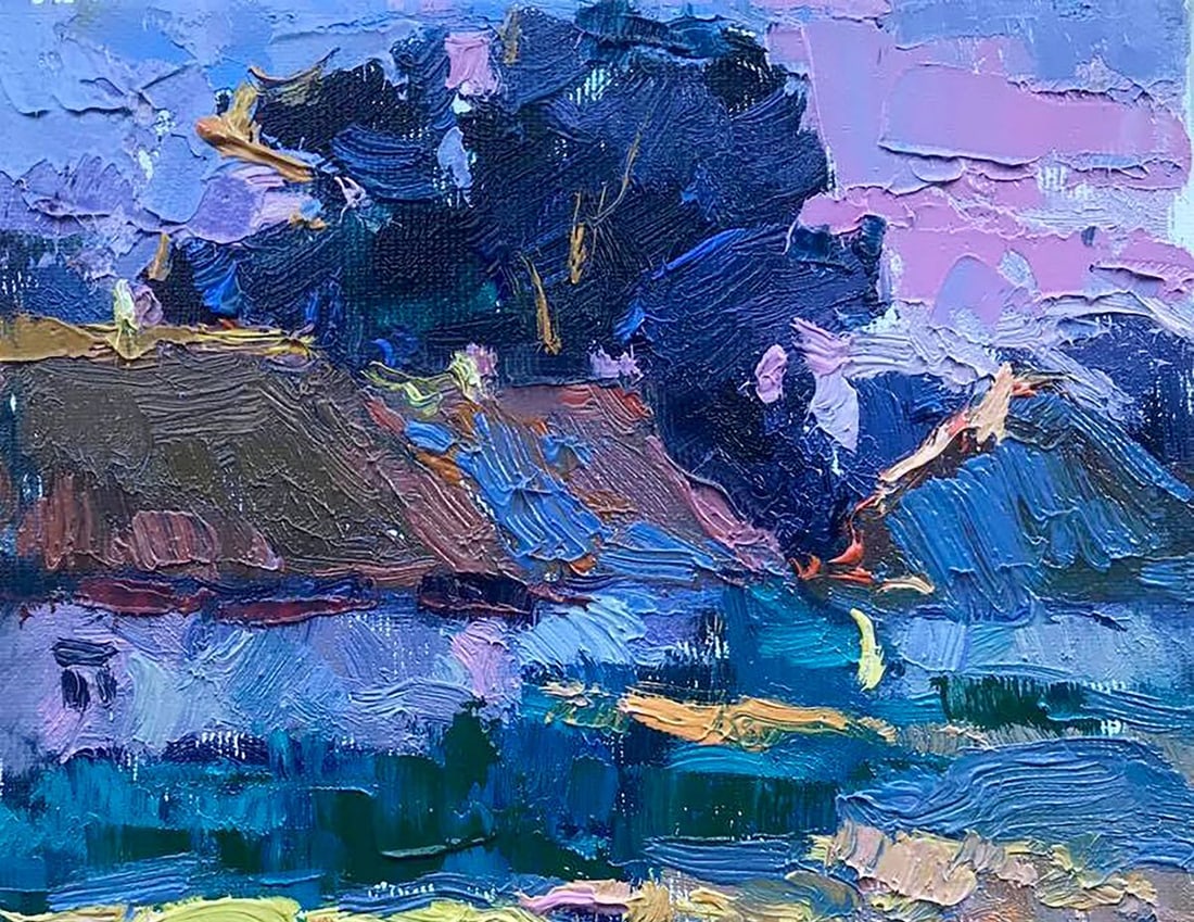 Oil painting Memory Oksana Ivanyuk - 3