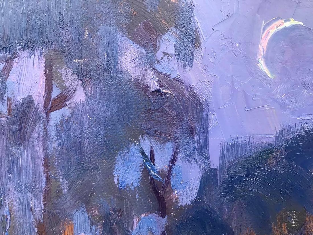 Oil painting At midnight Kalenyuk Alex - 3