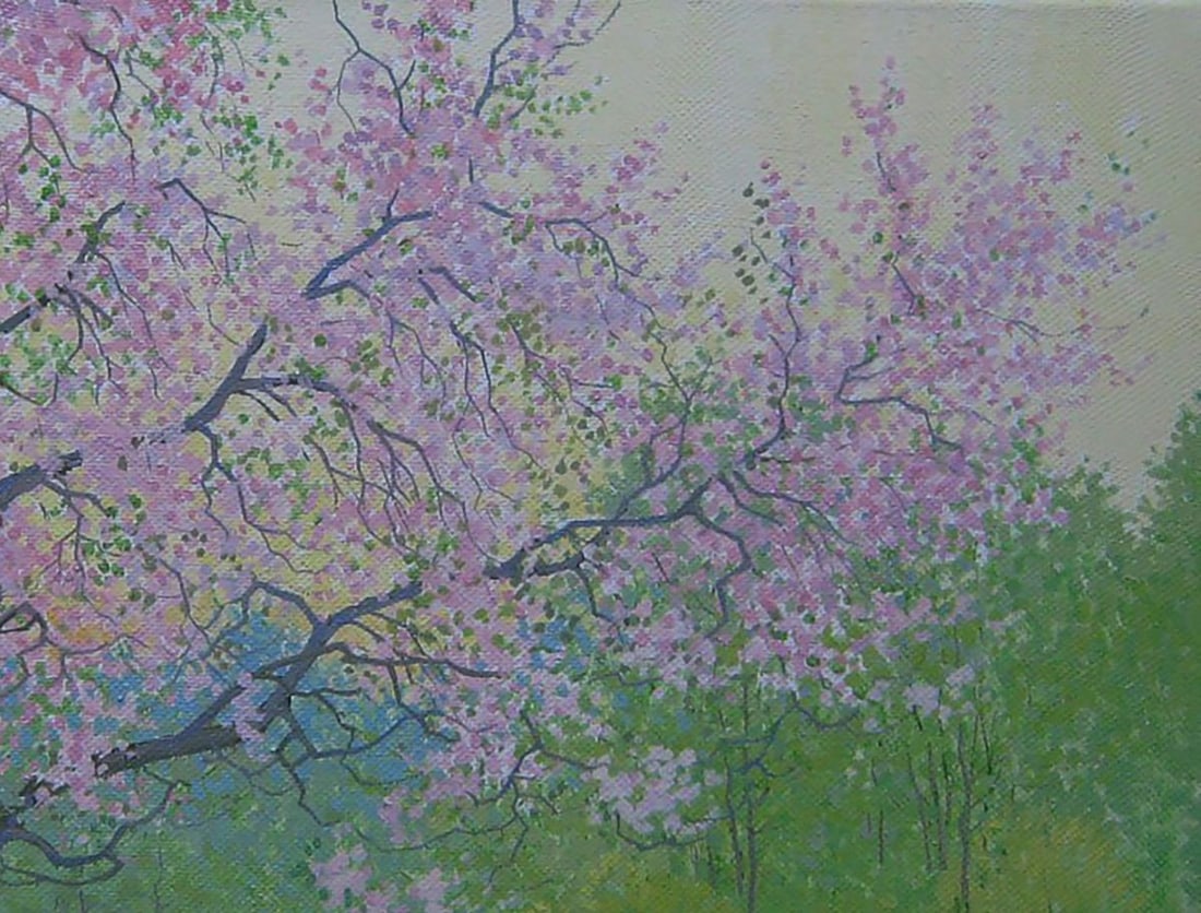 Oil painting Spring of fragrance and blossom Valery Savenets - 5