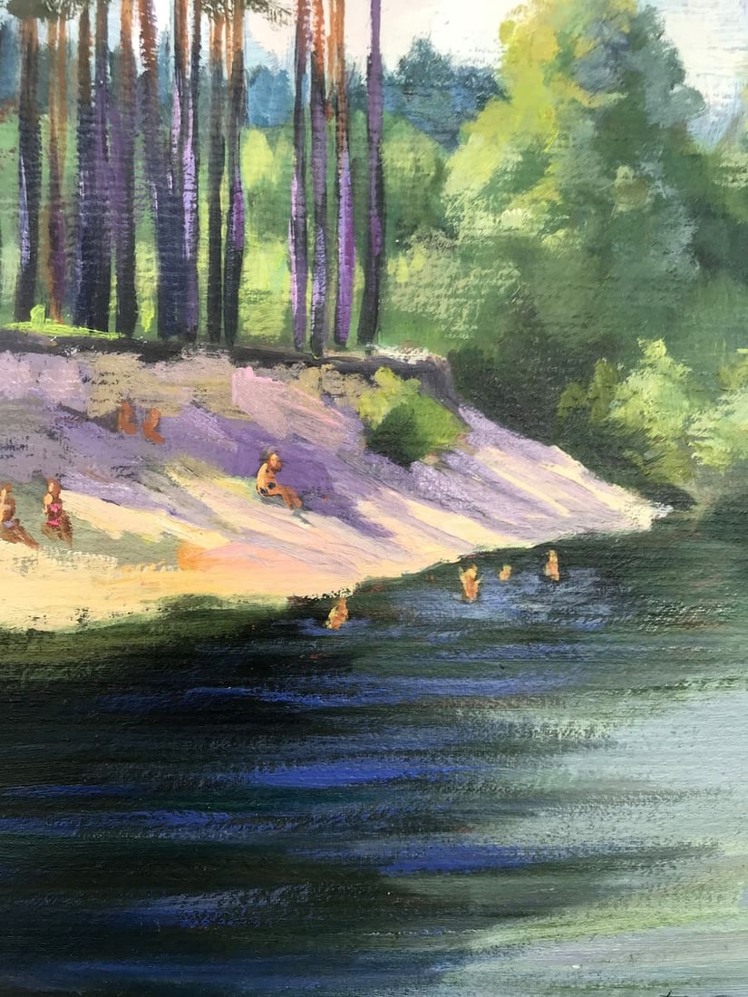 Oil painting Summer Boris Serdyuk - 10