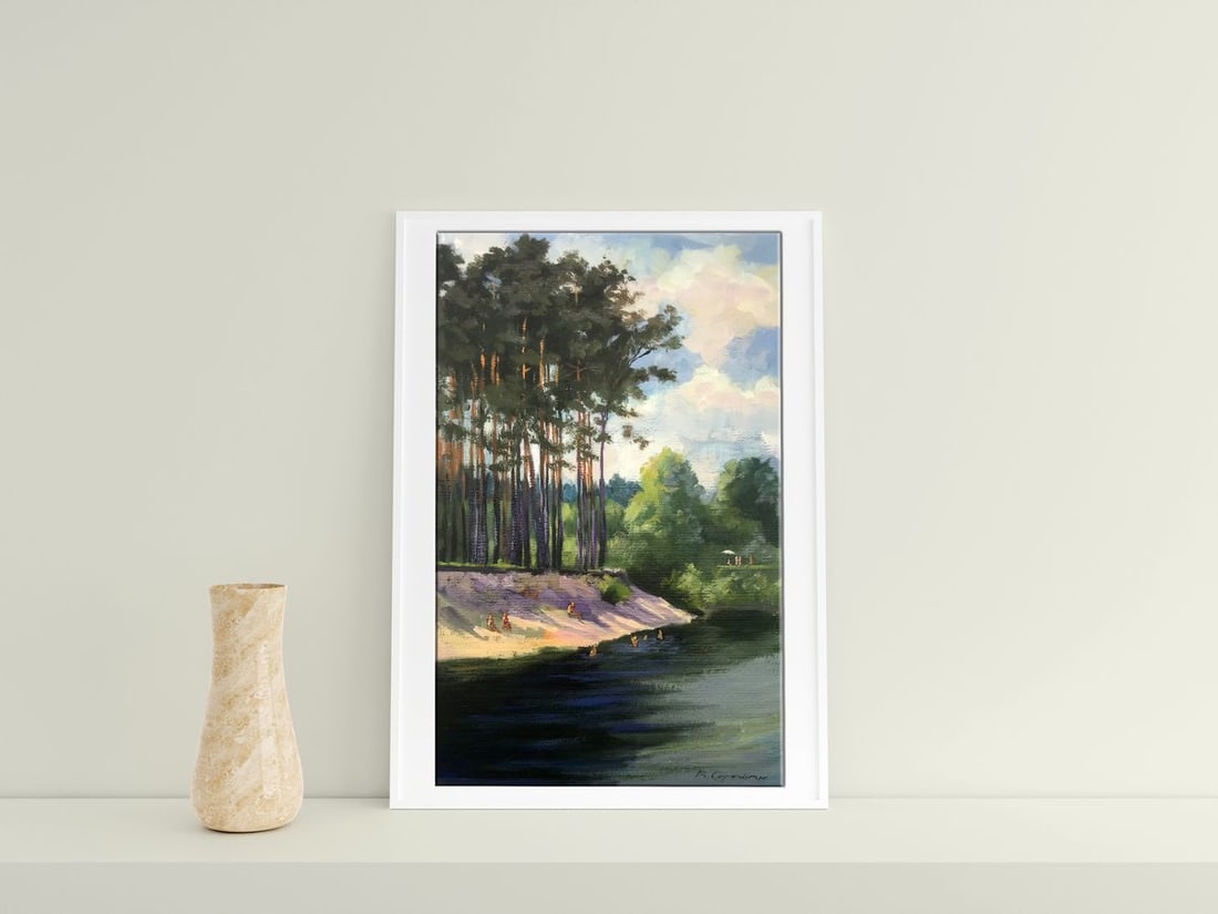 Oil painting Summer Boris Serdyuk - 2