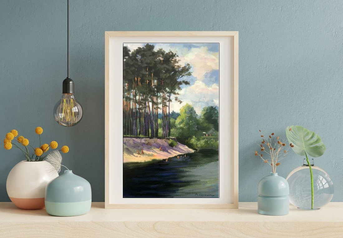 Oil painting Summer Boris Serdyuk - 3