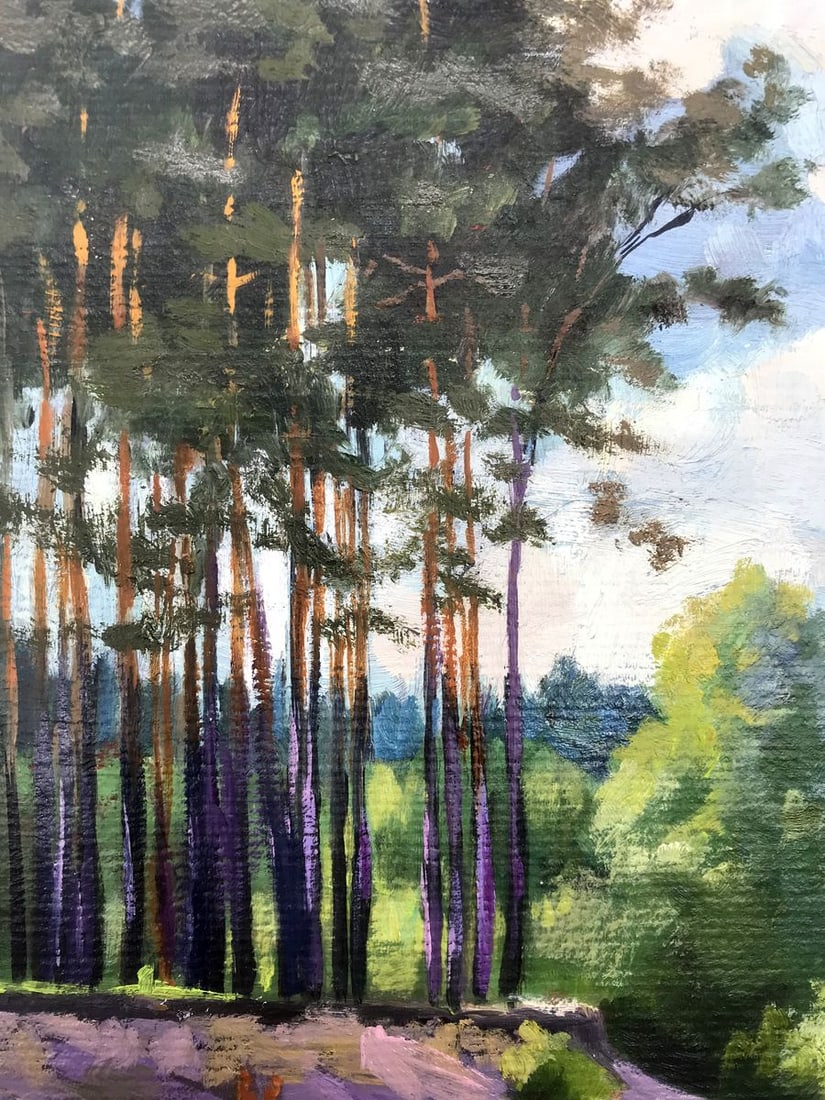 Oil painting Summer Boris Serdyuk - 6