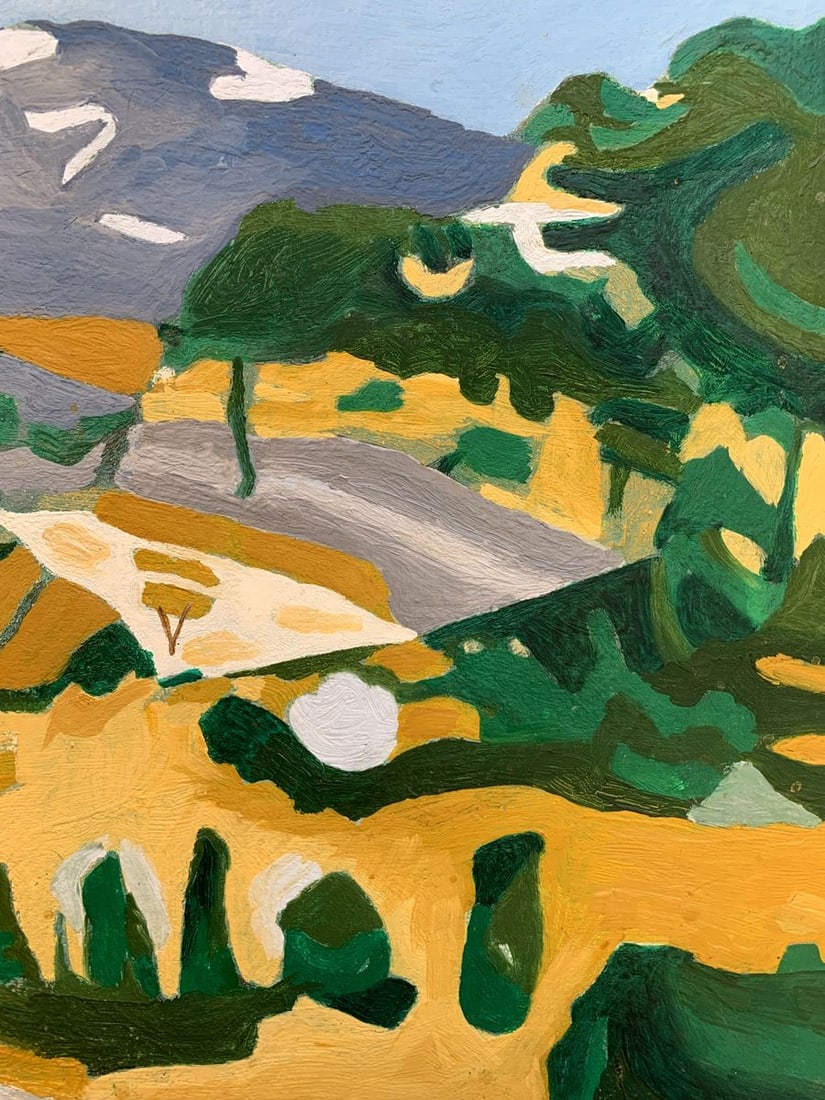 Oil painting Mountain views Oleksandr Gukalov - 11