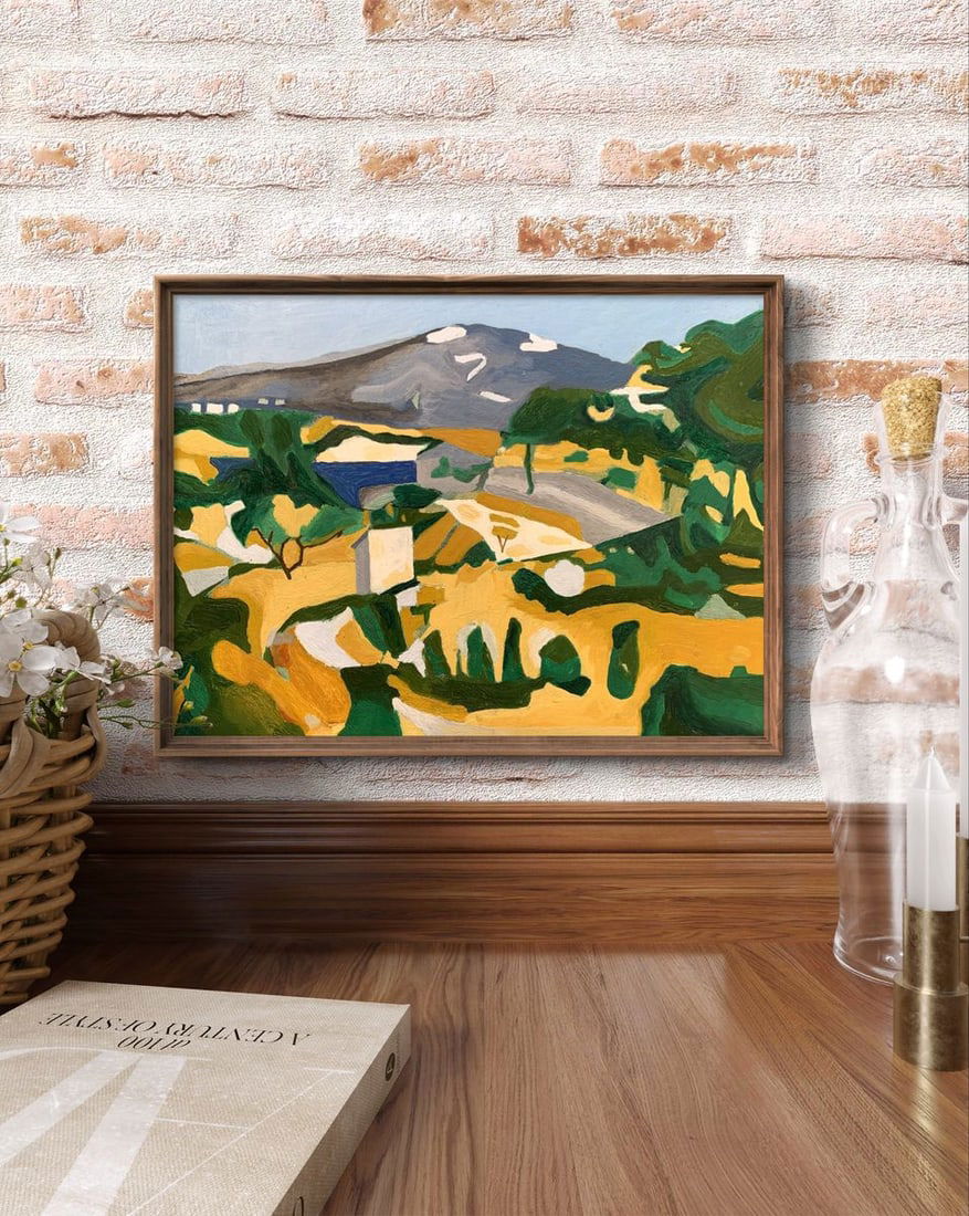 Oil painting Mountain views Oleksandr Gukalov - 3