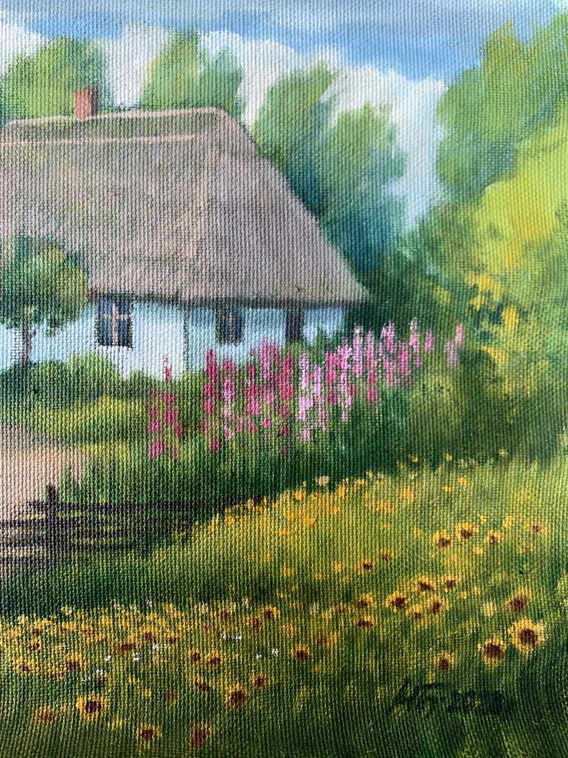 Oil painting Country coziness Mykhailo Burdylo - 10