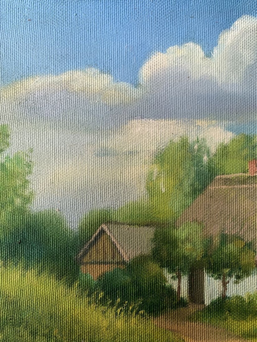 Oil painting Country coziness Mykhailo Burdylo - 4