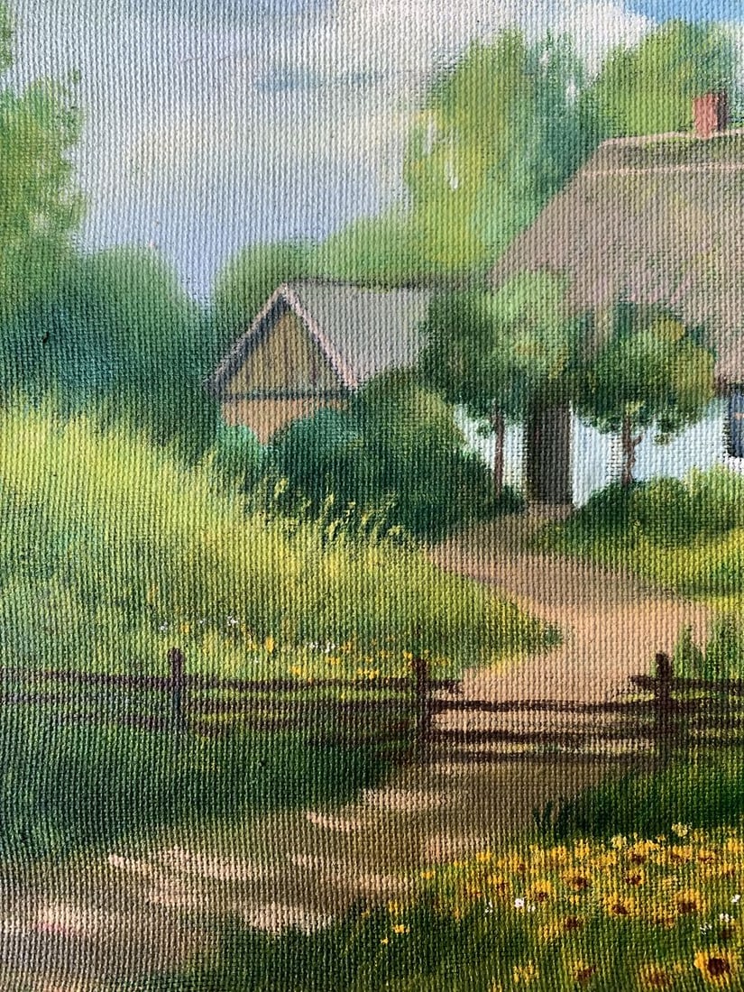 Oil painting Country coziness Mykhailo Burdylo - 5