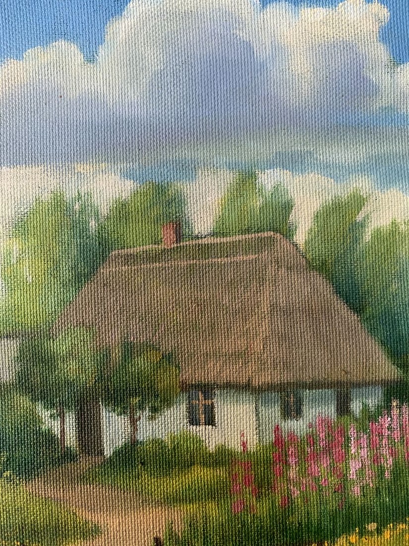 Oil painting Country coziness Mykhailo Burdylo - 6