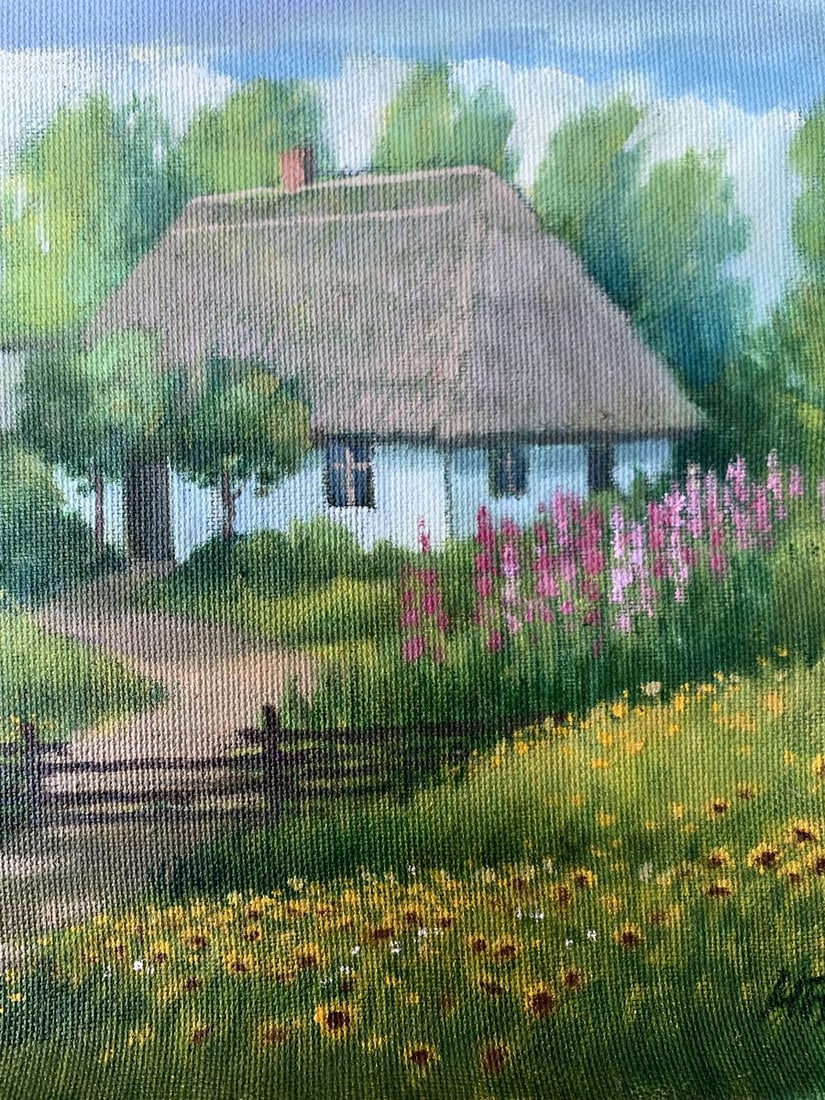Oil painting Country coziness Mykhailo Burdylo - 7