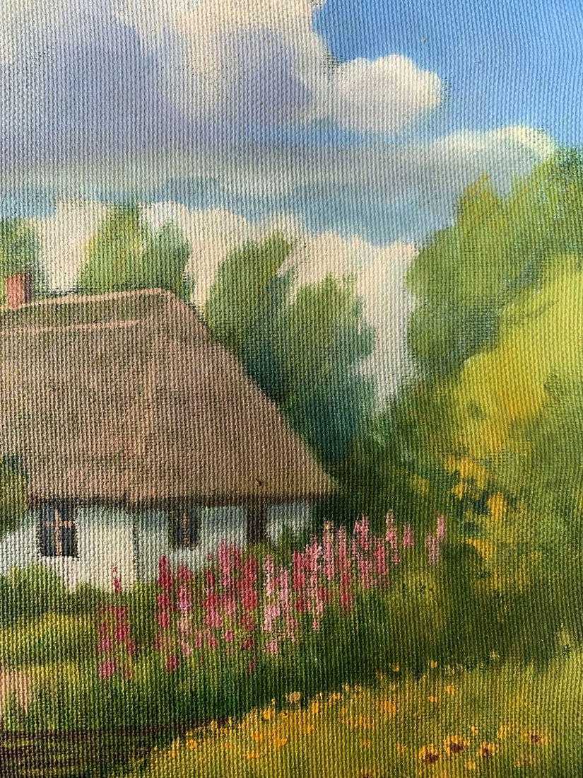 Oil painting Country coziness Mykhailo Burdylo - 8