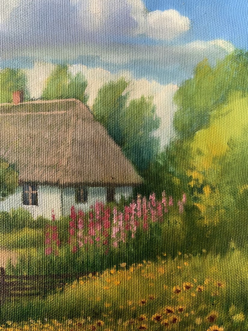 Oil painting Country coziness Mykhailo Burdylo - 9