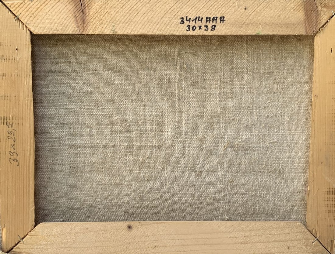 Oil painting Green Night Mykhailo Burdylo - 11