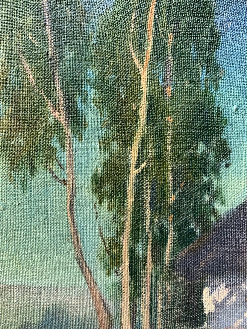 Oil painting Green Night Mykhailo Burdylo - 4