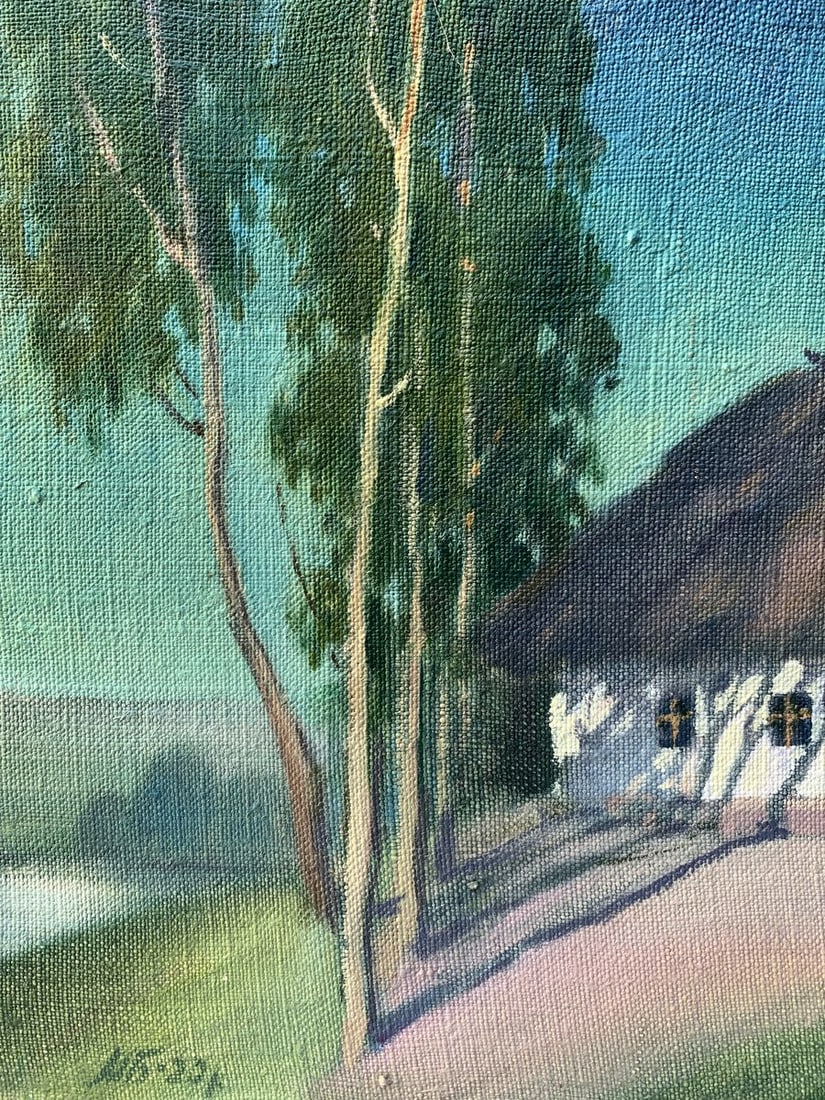 Oil painting Green Night Mykhailo Burdylo - 5