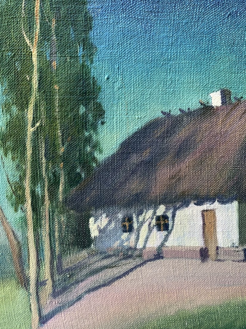 Oil painting Green Night Mykhailo Burdylo - 6