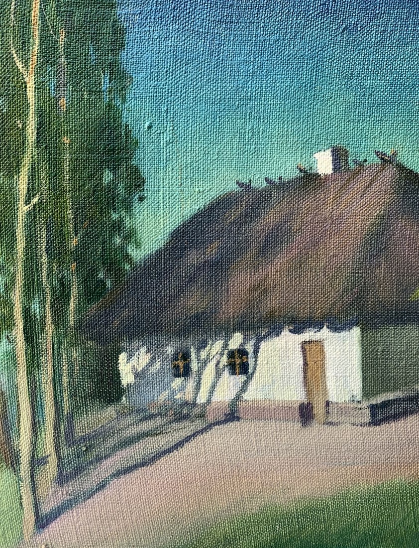 Oil painting Green Night Mykhailo Burdylo - 7