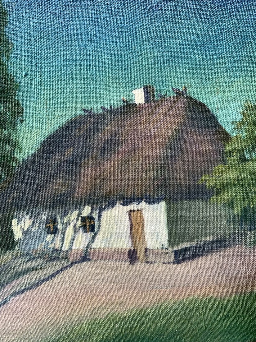 Oil painting Green Night Mykhailo Burdylo - 9