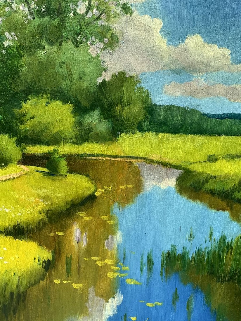 Oil painting Hot summer days Mykhailo Burdylo - 10