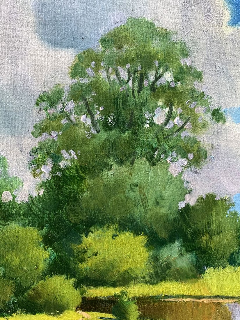 Oil painting Hot summer days Mykhailo Burdylo - 4