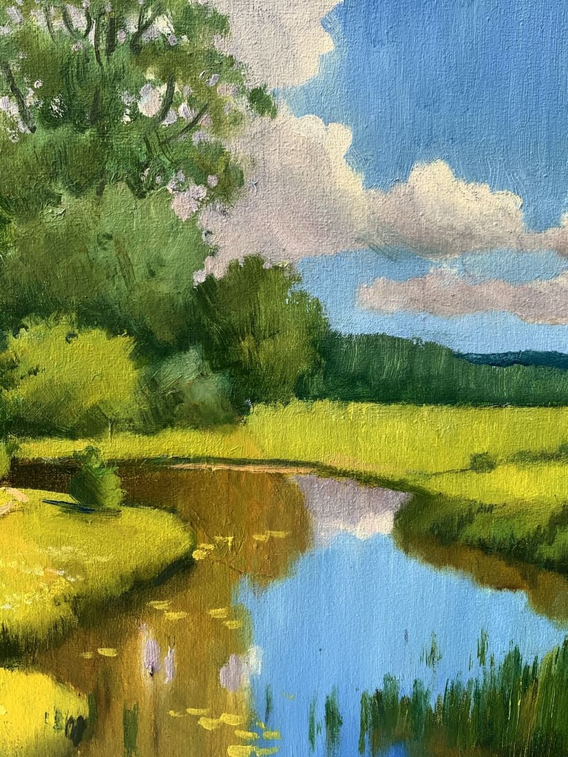 Oil painting Hot summer days Mykhailo Burdylo - 7