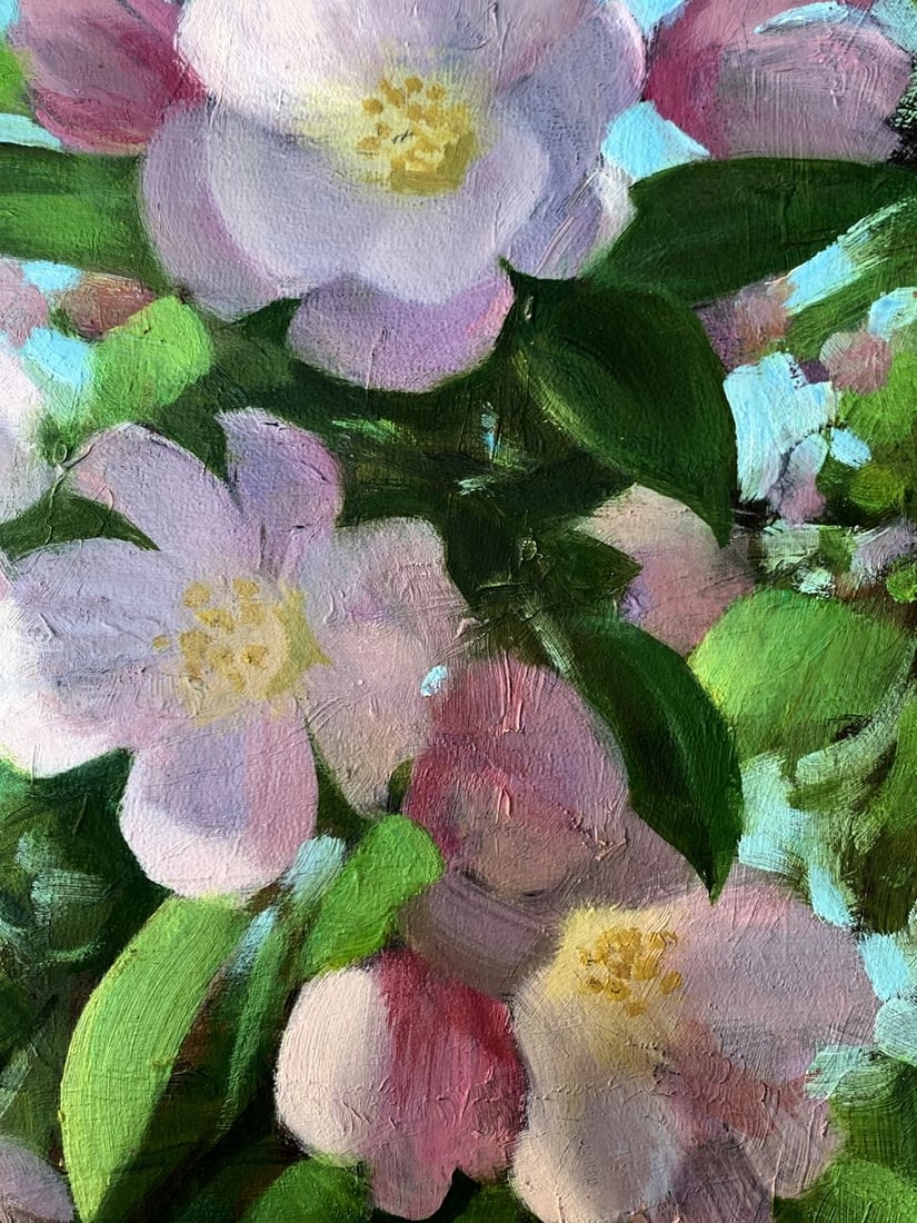 Oil painting Flowers have blossomed Mykhailo Burdylo - 7