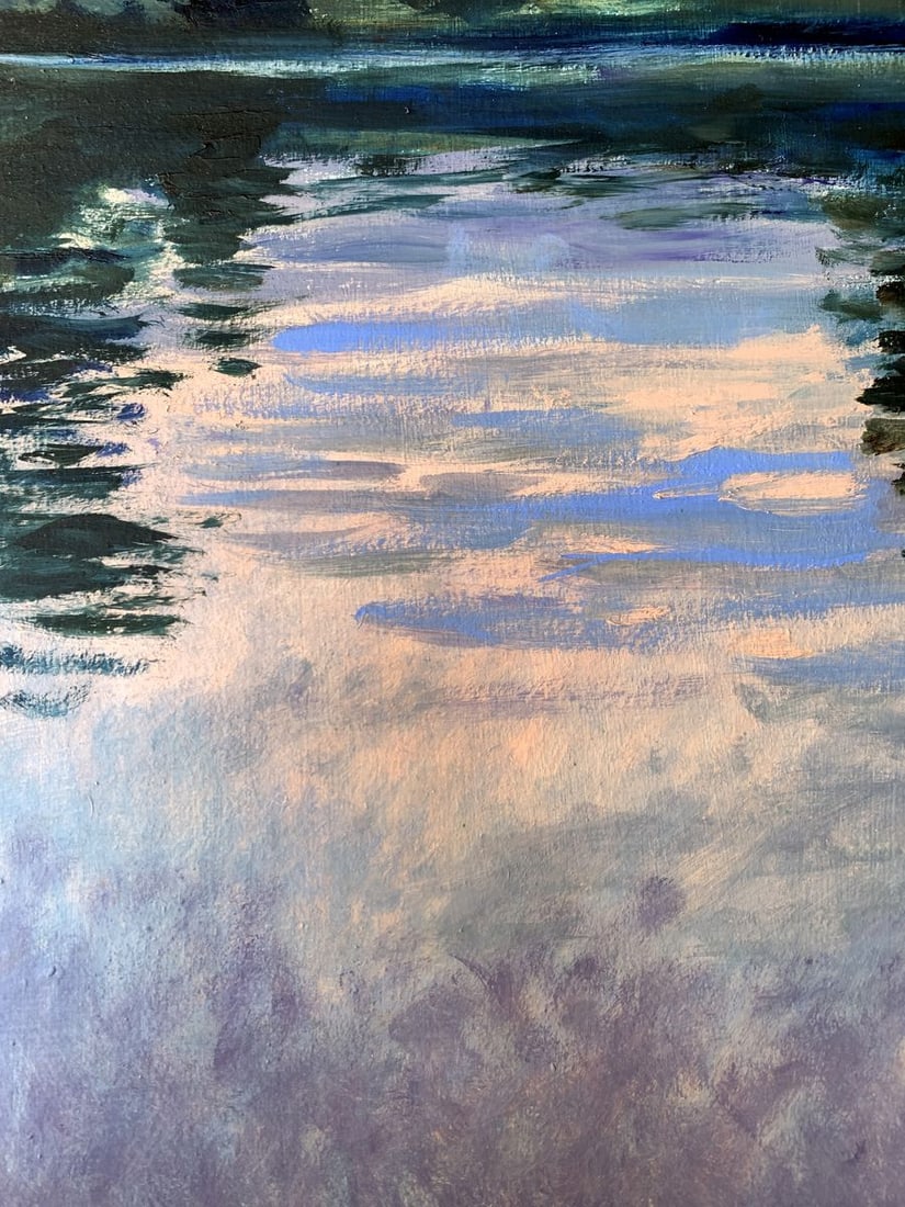 Oil painting A unique place in nature Valentina Simashchuk - 8