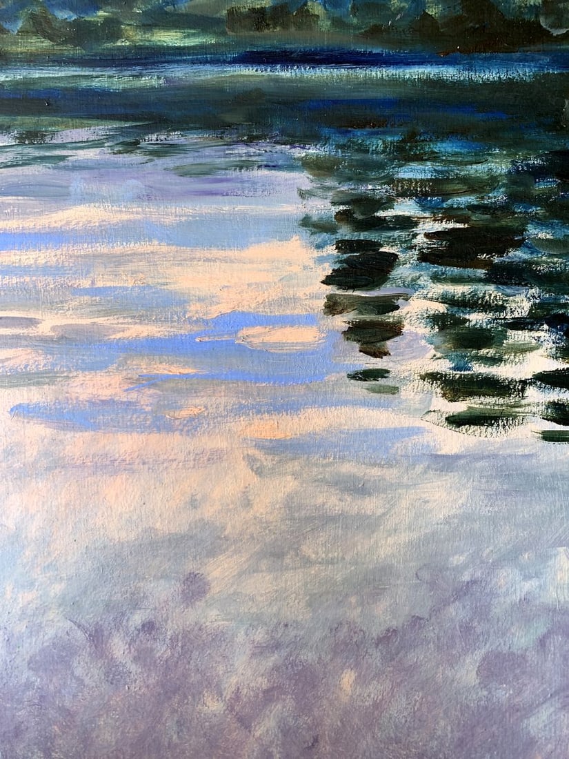 Oil painting A unique place in nature Valentina Simashchuk - 9