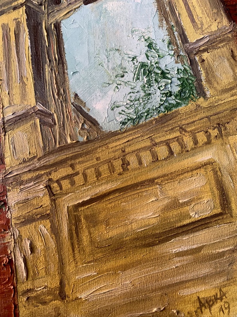 Oil painting Window to the sky Dmitry Arkadyev - 11