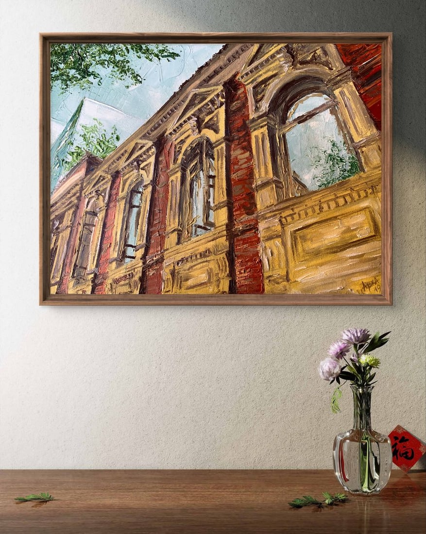 Oil painting Window to the sky Dmitry Arkadyev - 2