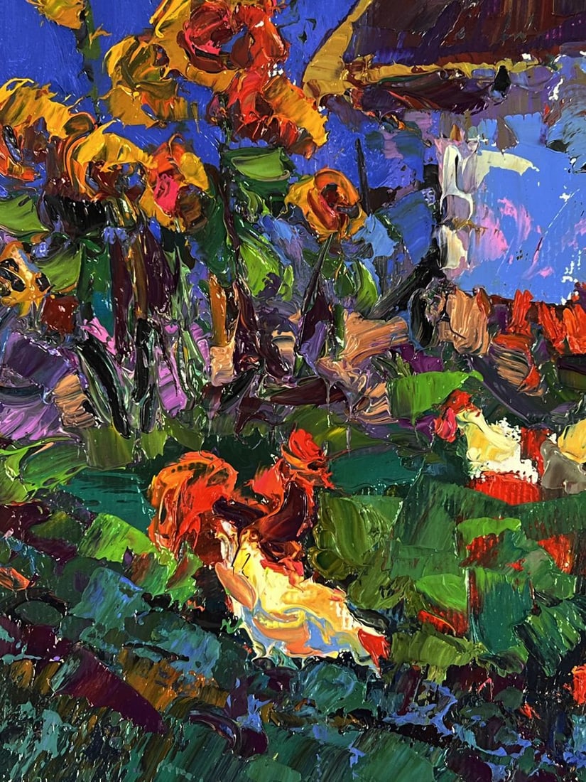 Oil painting The day is drawing to a close Oksana Ivanyuk - 7