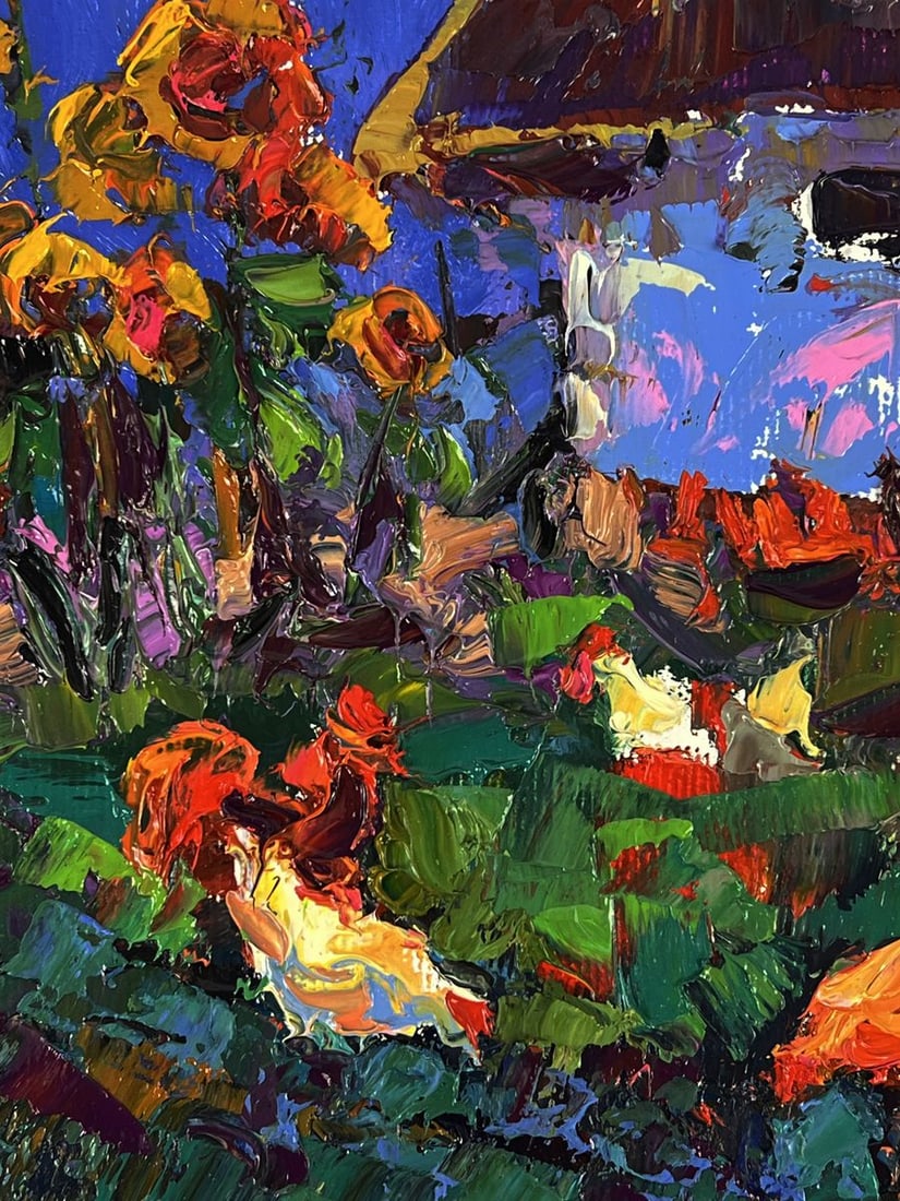 Oil painting The day is drawing to a close Oksana Ivanyuk - 8