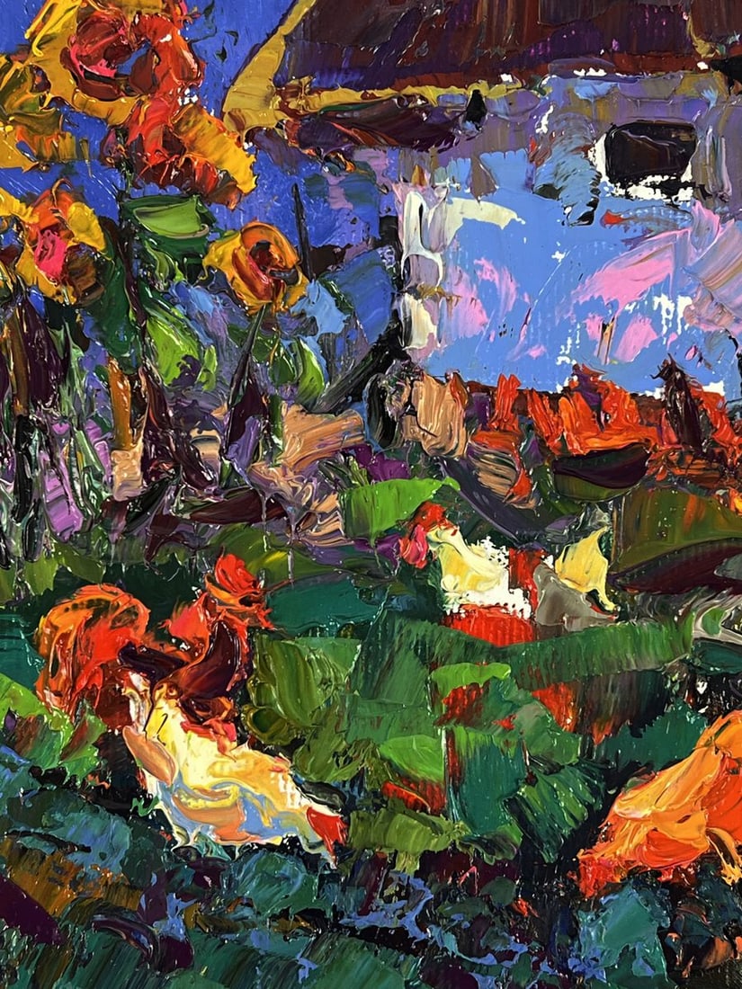 Oil painting The day is drawing to a close Oksana Ivanyuk - 9