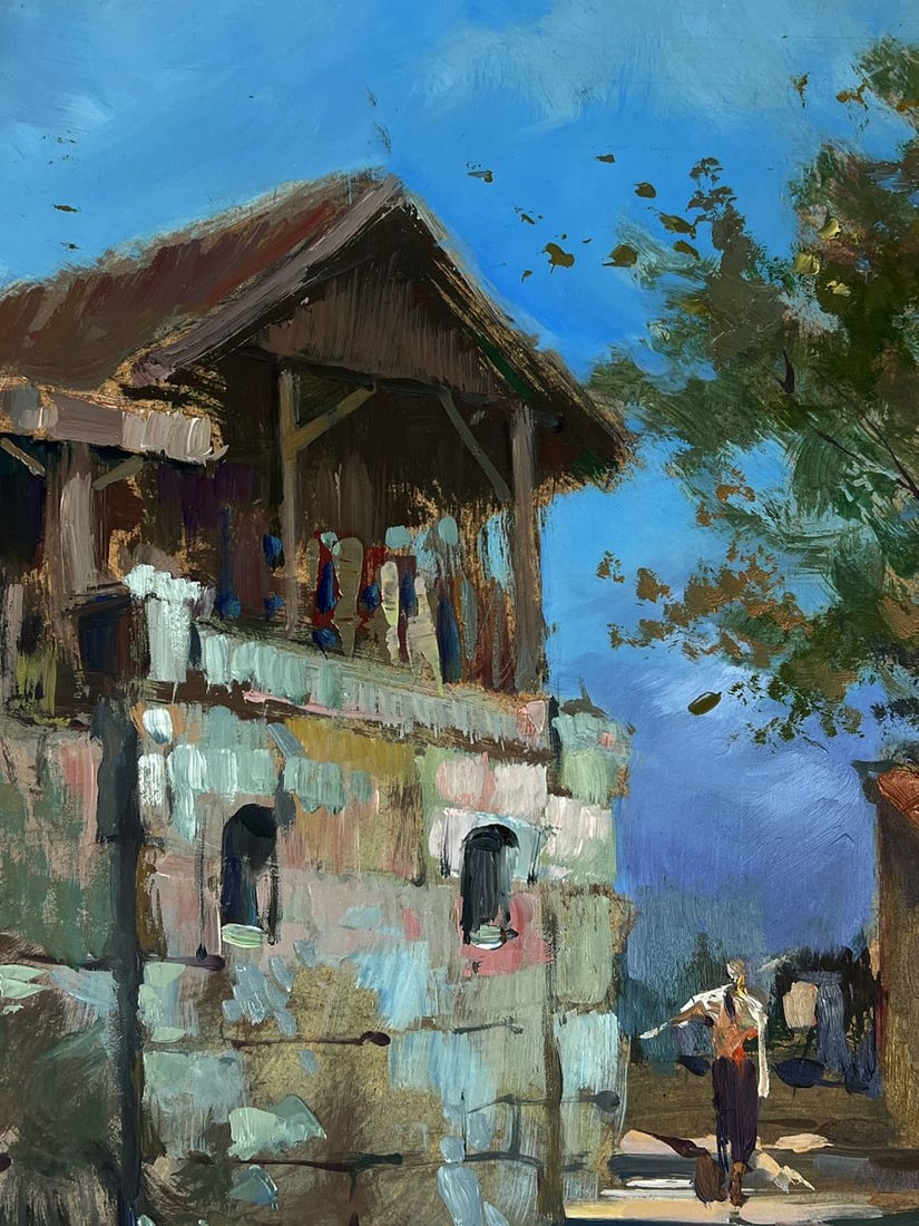 Oil painting The Fisherman Goes to the Boat Yuriy Suprunchuk - 4