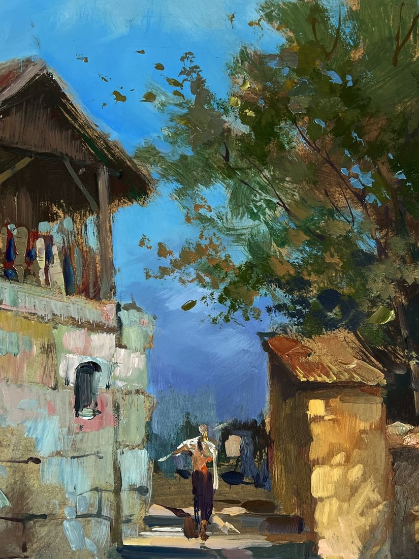 Oil painting The Fisherman Goes to the Boat Yuriy Suprunchuk - 6