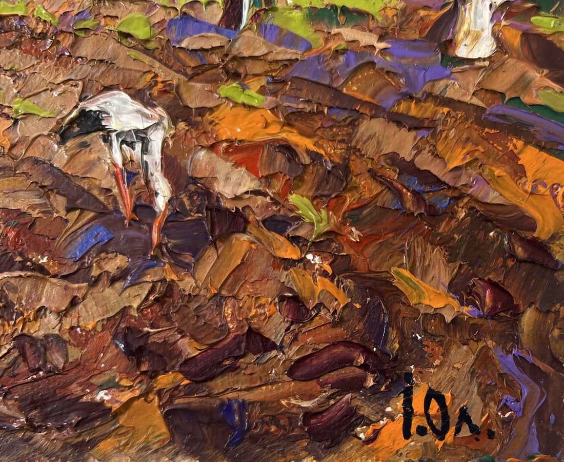 Oil painting The sky is blue and the spring Oleksiy Ivanyuk - 5