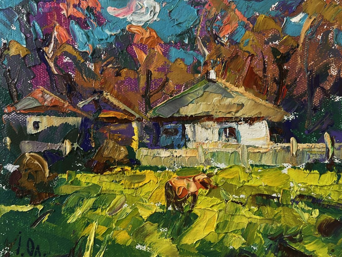 Oil painting First morning of spring Oleksiy Ivanyuk - 3