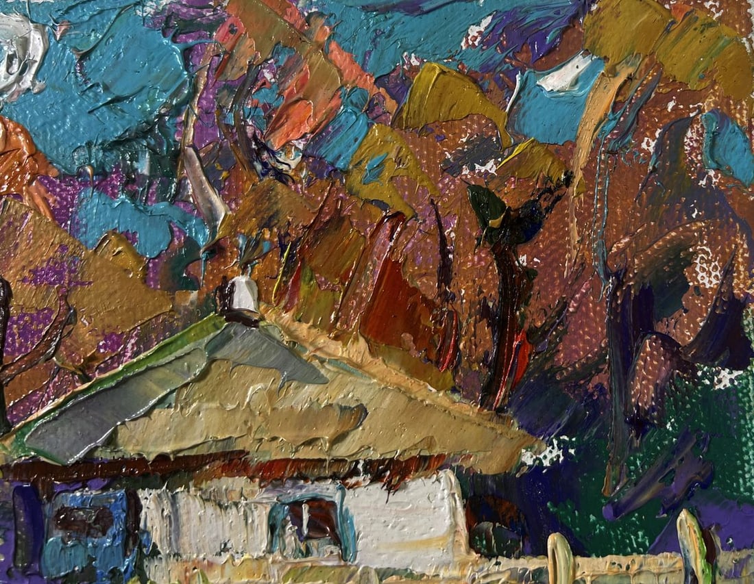 Oil painting First morning of spring Oleksiy Ivanyuk - 4