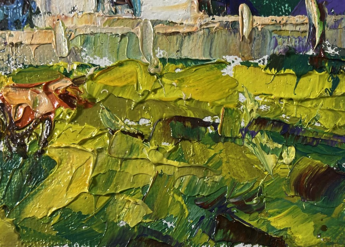 Oil painting First morning of spring Oleksiy Ivanyuk - 5