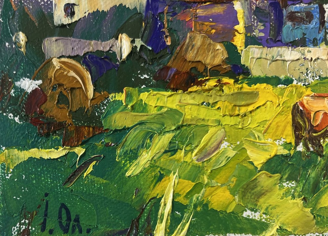 Oil painting First morning of spring Oleksiy Ivanyuk - 6