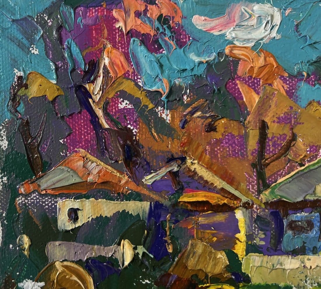 Oil painting First morning of spring Oleksiy Ivanyuk - 7