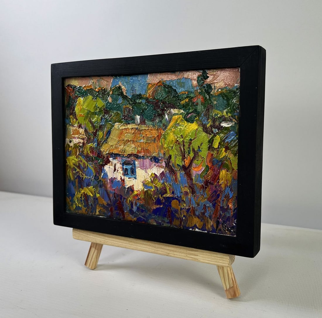 Oil painting Hope breaks through the clouds Oleksiy Ivanyuk - 2