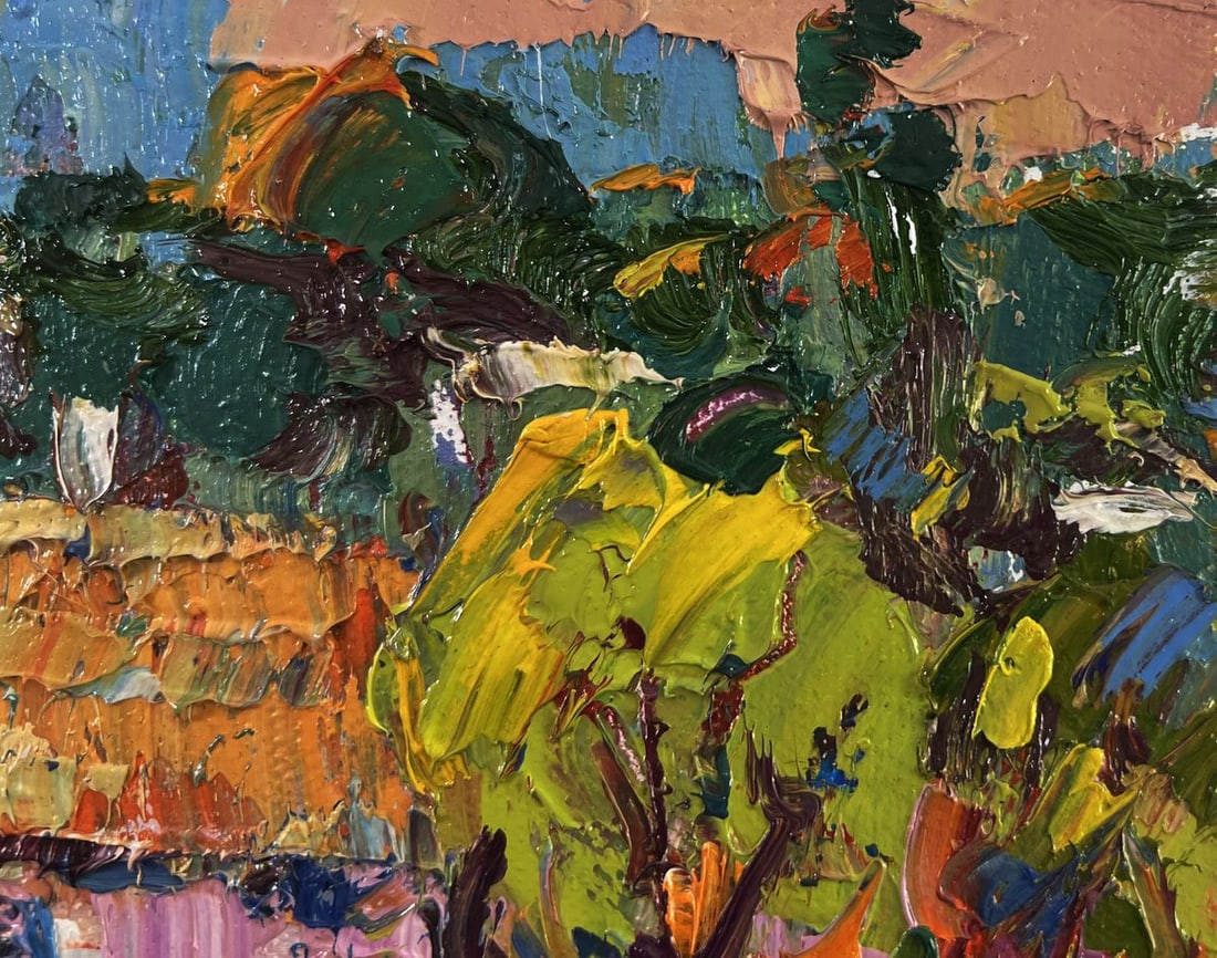 Oil painting Hope breaks through the clouds Oleksiy Ivanyuk - 4