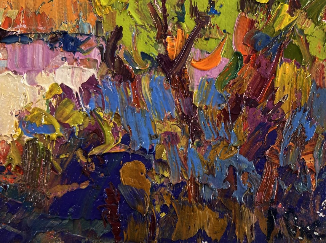 Oil painting Hope breaks through the clouds Oleksiy Ivanyuk - 5