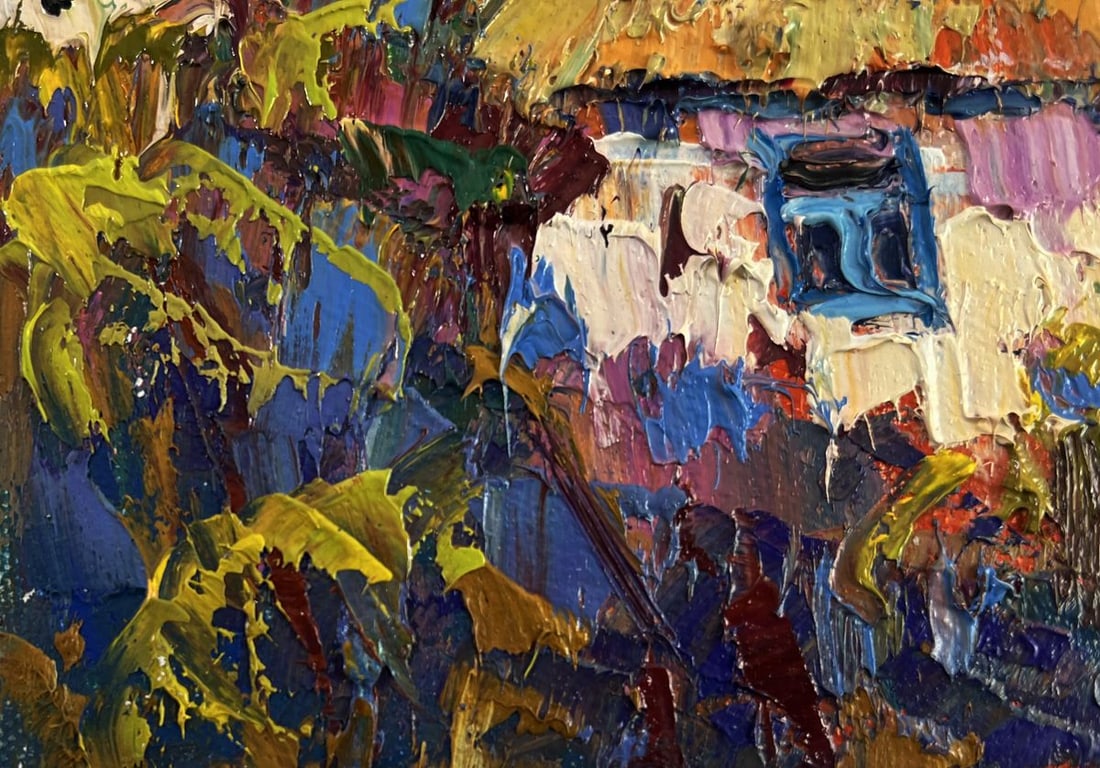 Oil painting Hope breaks through the clouds Oleksiy Ivanyuk - 6