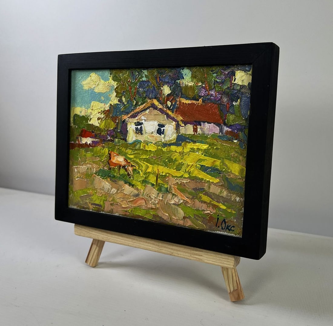 Oil painting Quiet evening dreams Oksana Ivanyuk - 2