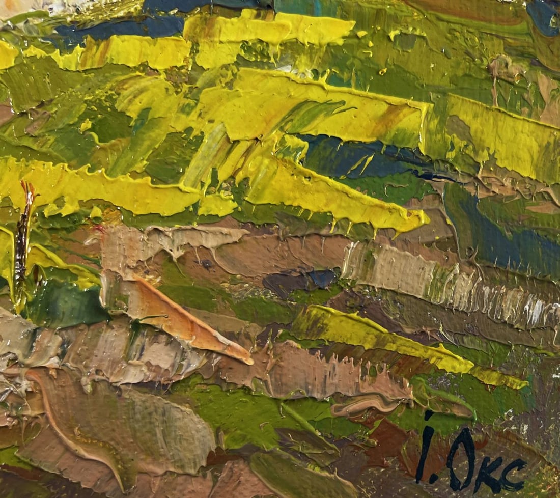 Oil painting Quiet evening dreams Oksana Ivanyuk - 5